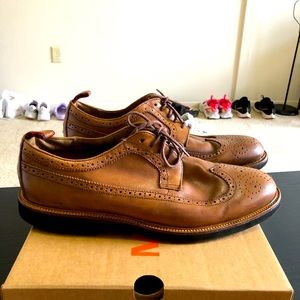 Polo Ralph Lauren men’s Torrington dress shoes leather wingtip size 13 D